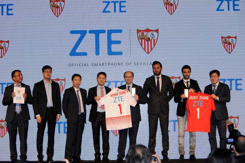 ZTE ya es el teléfono inteligente oficial del Sevilla Fútbol Club
