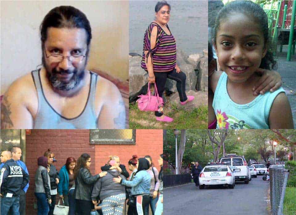 Bronx: Mata mujer, hiere nieta e intenta suicidarse
