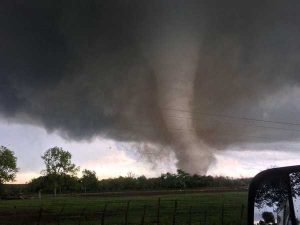 Violentos tornados en Oklahoma