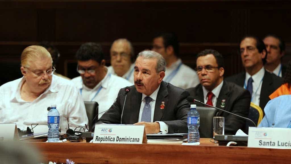 Danilo Medina proclama mensaje de optimismo para los países del Caribe