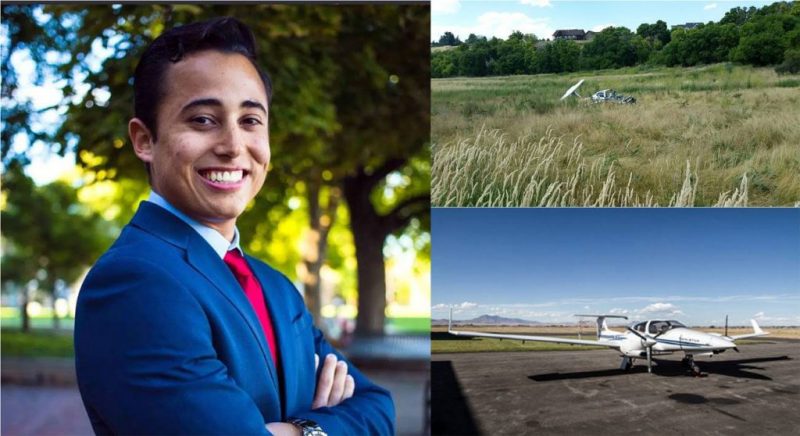 Estudiante mocano en Universidad de Utah muere en accidente aéreo cuando pilotaba avión