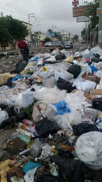 Santiago nueva vez en crisis por basura