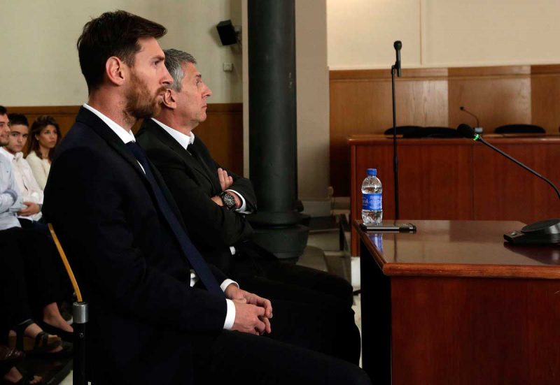 Ratifican condena contra Messi por delito fiscal