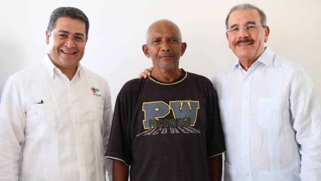Presidentes RD Honduras visitan La Nueva Barquita