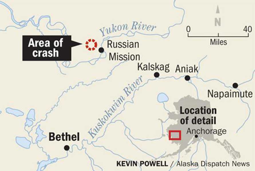 Accidente dos avionetas deja cinco muertos en Alaska