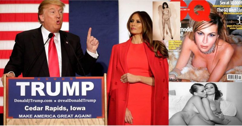 Donald Trump en problemas por fotos de Melania