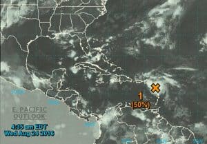 Activa onda tropical afectará país esta tarde