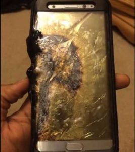 Samsung retira Galaxy Note 7 por explosión baterías