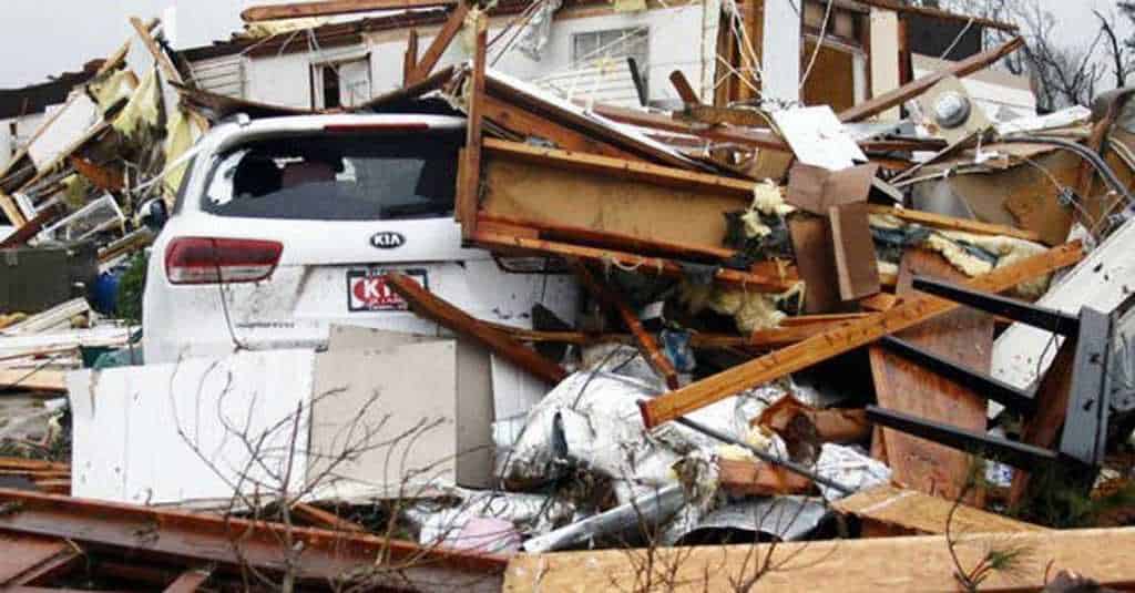 Cuatro personas mueren tras tornado en Mississippi