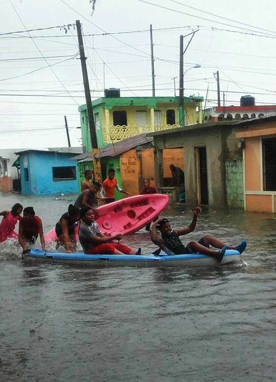 Lluvias provocan inundaciones en Puerto Plata