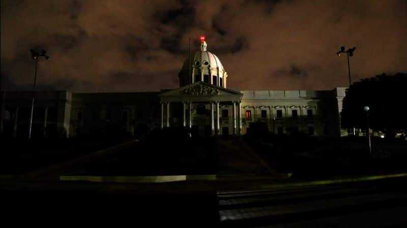 Palacio Nacional apaga sus luces y se suma a “La Hora del Planeta”