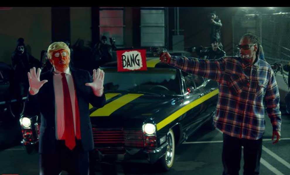 Snoop Dogg dispara a Trump en un polémico videoclip