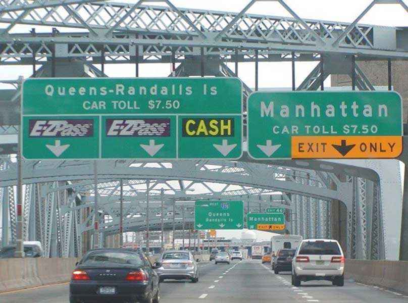 Eliminan definitivamente pago efectivo puente Triborough Nueva York