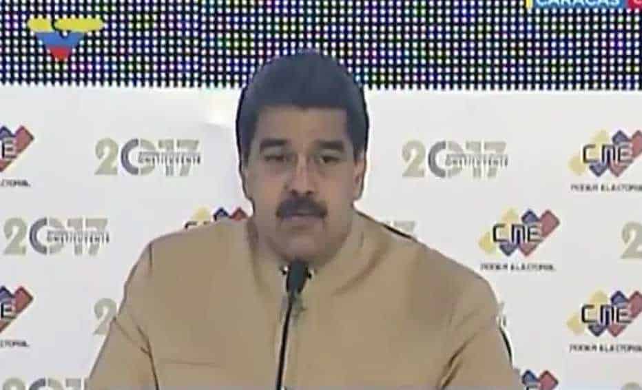 Maduro dice no le interesan sanciones de EEUU