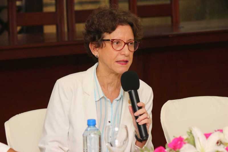 La magistrada Carmen Imbert Brugal, miembro titular del Pleno de la Junta Central Electoral (JCE), llamó a las mujeres de los distintos estamentos sociales