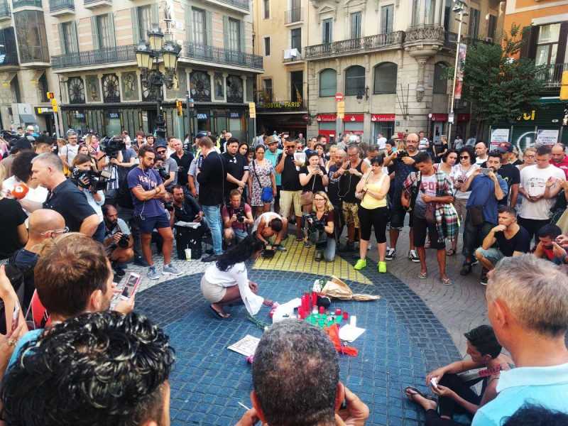 Dan de alta dominicana herida atentado Barcelona