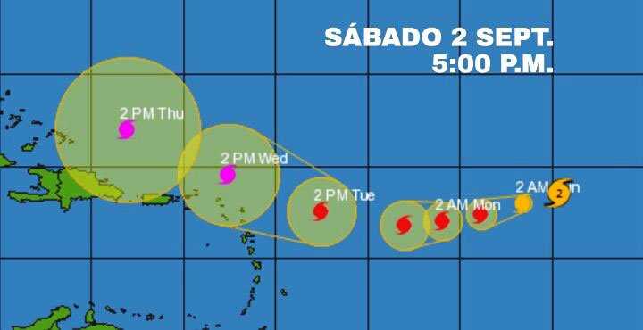 Onamet monitorea trayectoria huracán Irma