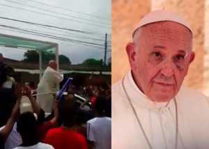 El Papa Francisco sufre golpe en el rostro por accidente