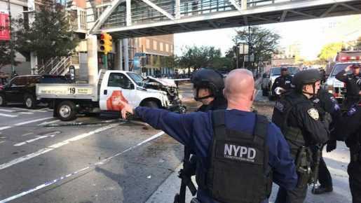 Fue ataque terrorista atropellamiento en Manhattan