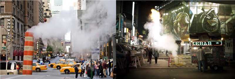 ¿Por qué sale vapor de las alcantarillas de Nueva York?