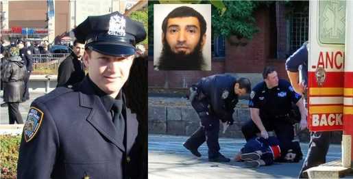 Declaran héroe policía que impidió más muertos en Manhattan