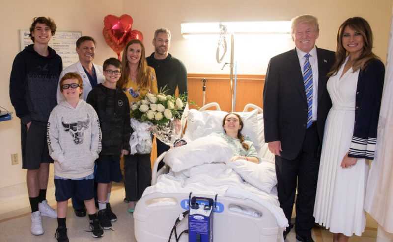 Trump viaja a Florida para visitar a los heridos tiroteo