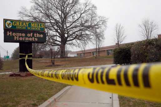 Pistolero en tiroteo en Maryland era estudiante de la escuela