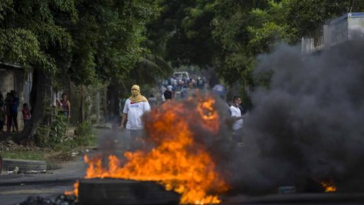 EE.UU. saca diplomáticos de Nicaragua debido a violencia
