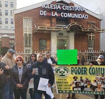 Dominicanos Bronx apoyan protesta hicieran contra reverendo Díaz
