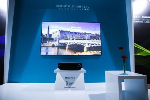 Hisense lanza nuevos televisores láser de 80 pulgadas 
