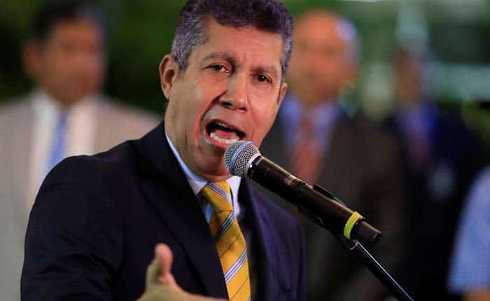 Falcón desconoce resultados elecciones Venezuela