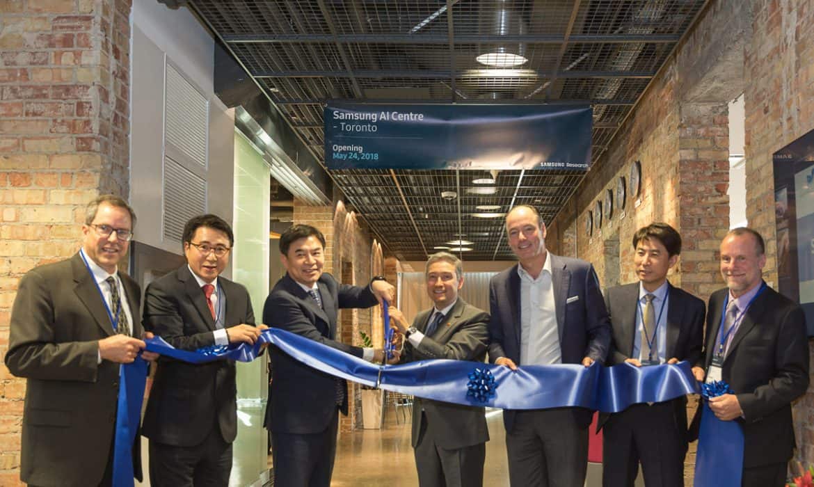 Samsung abre centro de inteligencia artificial en Toronto