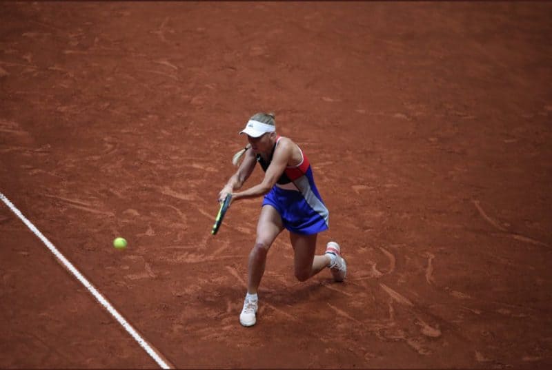 Wozniacki cae en octavos de final de Roland Garros
