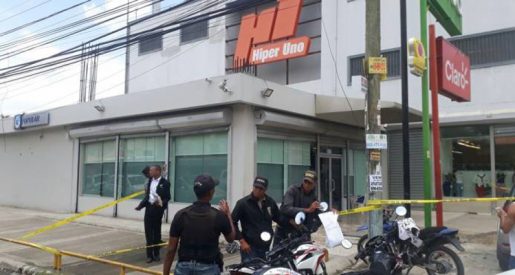 Se entrega implicado asalto Banco Popular Dominicano