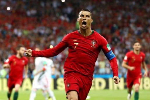 Portugal y España empatan con un hat-trick de Cristiano Ronaldo