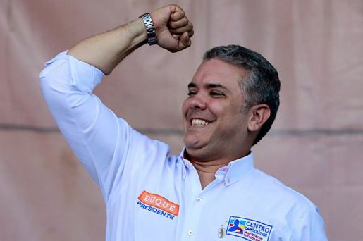 Iván Duque nuevo presidente de Colombia
