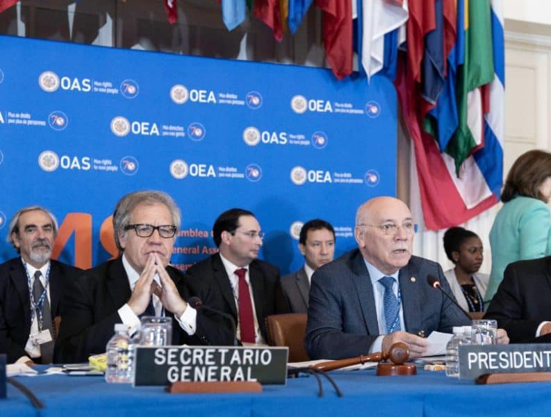 OEA se alista a votar sobre Venezuela