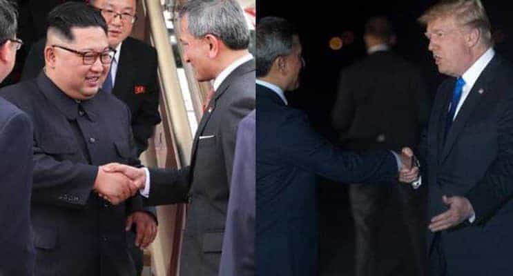 Trump y Kim Jong Un llegan a Singapur para la cumbre