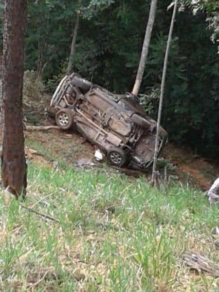 Tres muertos en accidente de tránsito en Sajoma
