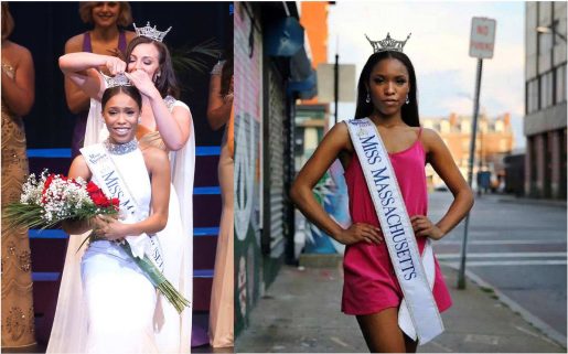 Dominicana es primera mujer de color coronada Miss Massachusetts 2018