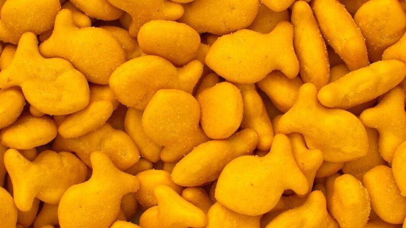 Anunciando retiro voluntario de 4 variedades de galletas Goldfish