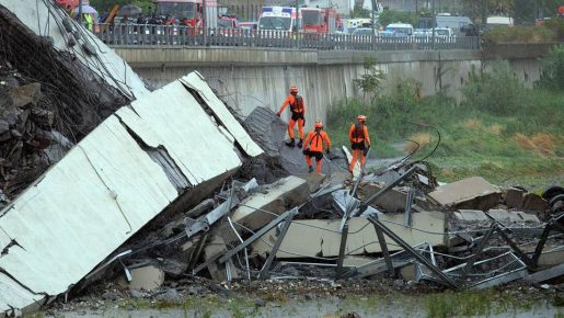 Se elevan a 39 los muertos derrumbe puente Génova 