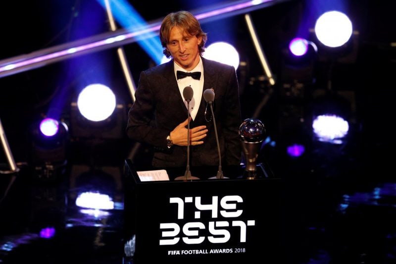 Luka Modric mejor jugador de futbol del año