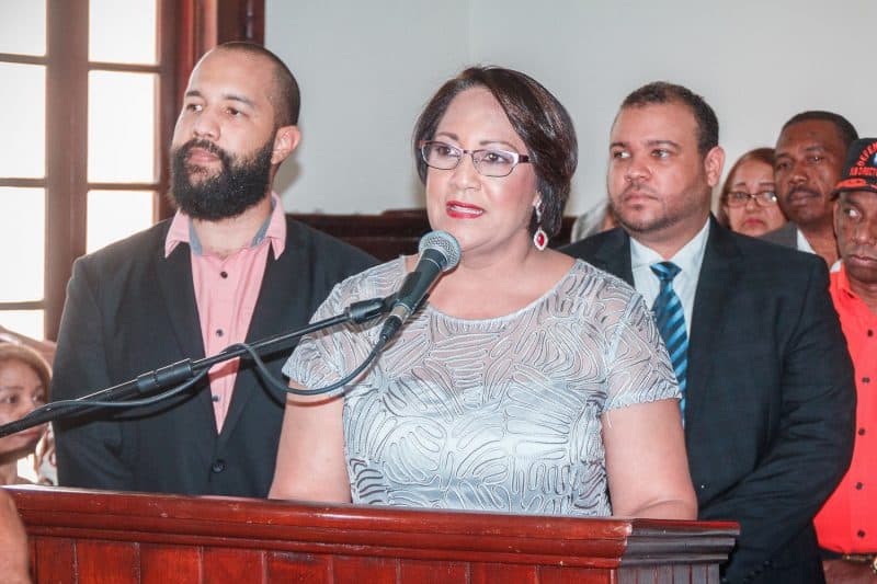 Ana María Domínguez Hernandez asume como gobernadora