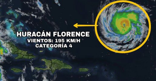 Con Florence en categoría 4, Carolina del Sur ordena evacuar su costa