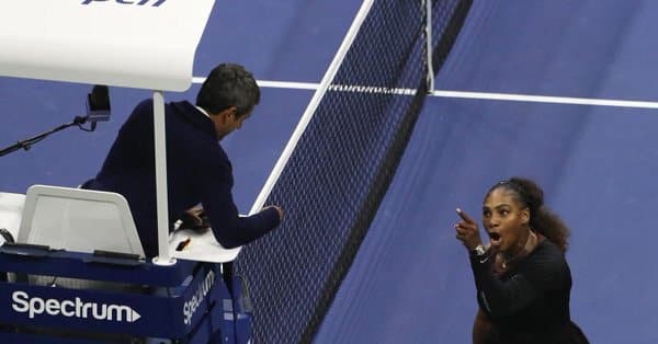 Serena Williams multada con US$17 mil dólares