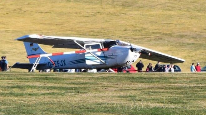 Al menos 3 muertos al caer avioneta en Alemania