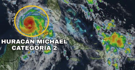 Huracán Michael gana intensidad mientras se acerca a Florida