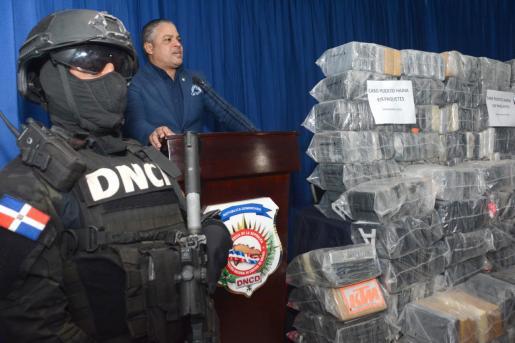 978 paquetes cocaína ocupados en el puerto de Haina 