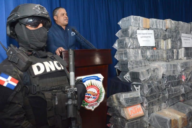 Involucran a militares en alijo mil kilos ocupados en Haina